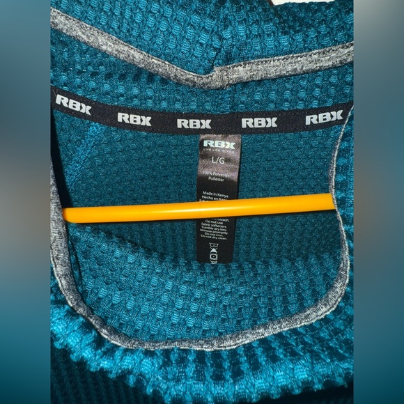 RBX Women's Deep Teal Cowl Neck Sweater - Picture 3 of 6